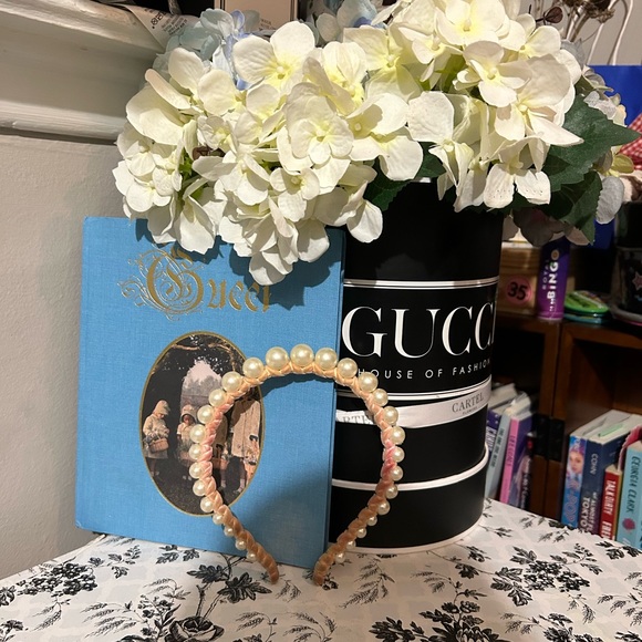 Lele Sadoughi Pearl Embellished Headband - Picture 3 of 3